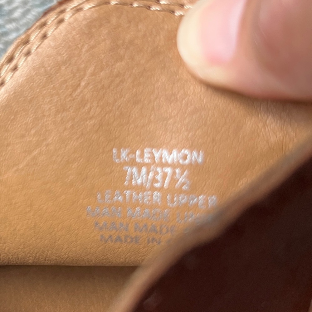 Lucky Brand Leather Ankle Boots, 7 - Picture 8 of 9